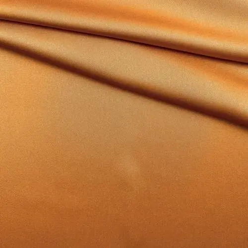 Ткань Кади рыжего цвета 46661